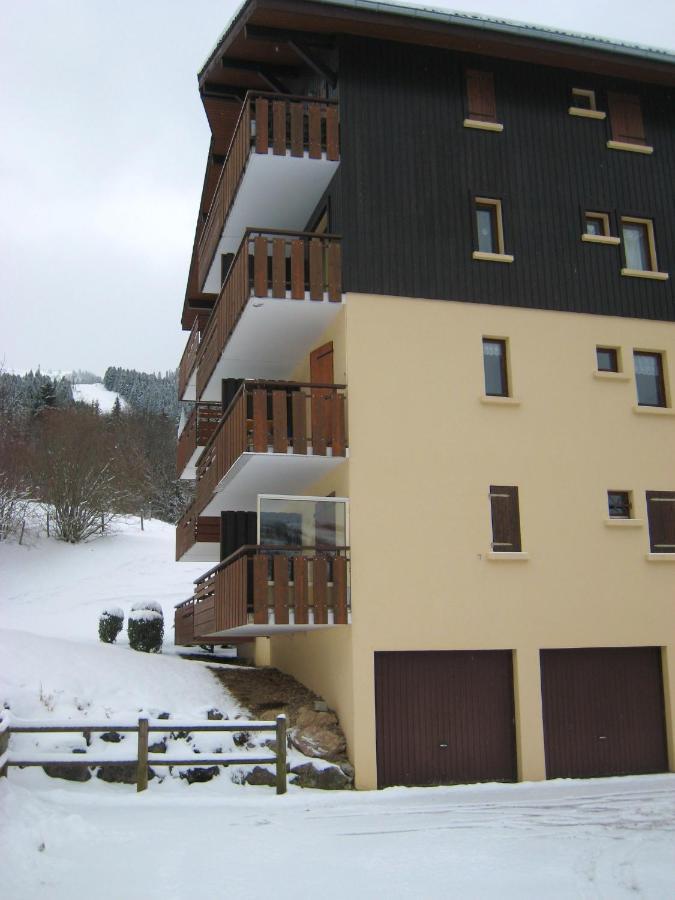 Appartement Au Pied Des Pistes, Avec Vue Sur La Montagne Bernex Buitenkant foto